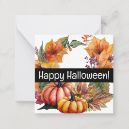 ¡Felices tarjetas de halloween, lindas, inventadas