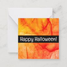 ¡Felices tarjetas de halloween, lindas, inventadas