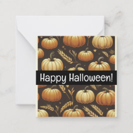 ¡Felices tarjetas de halloween, lindas, inventadas
