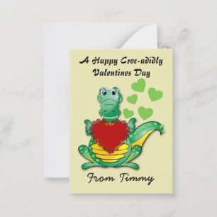 Felices tarjetas de San Valentín para niños