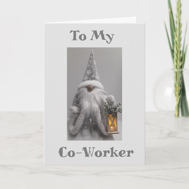 FELICES VACACIONES A **MI COLABORADOR** TARJETA DE (Anverso)