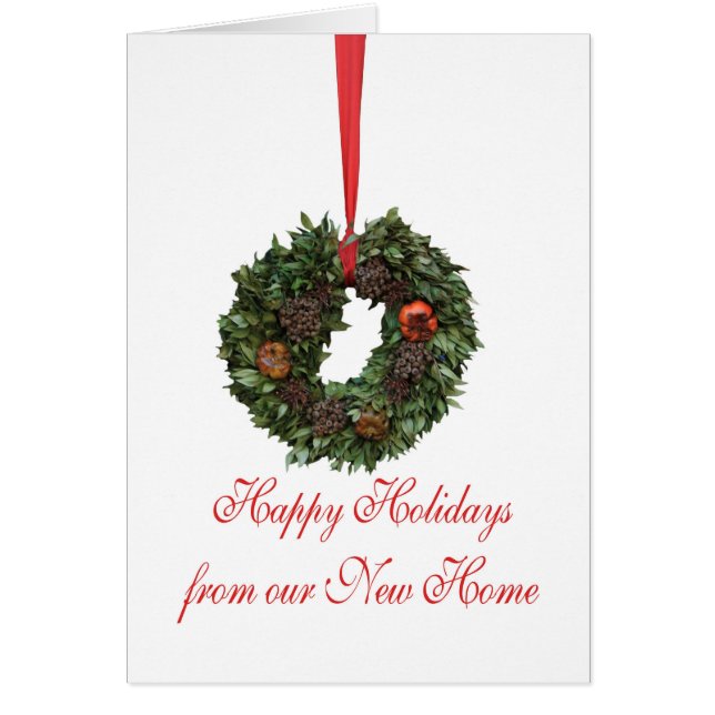 Felices vacaciones de nuestra nueva casa (Frente)