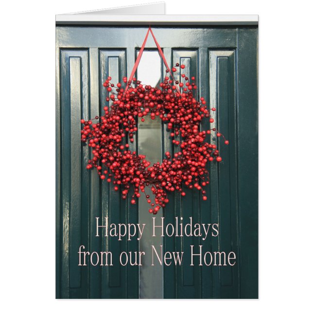 Felices vacaciones de nuestra nueva casa (Frente)