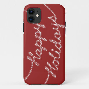 Felices vacaciones en Twinkle enciende Funda para