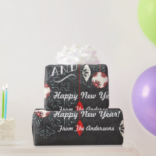 Felices vacaciones Navidades de Chalkboard Papel d