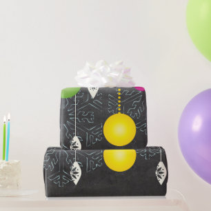 Felices vacaciones Navidades de Chalkboard Papel d