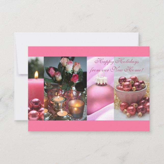 Felices vacaciones - Nueva tarjeta de Navidades de (Anverso)
