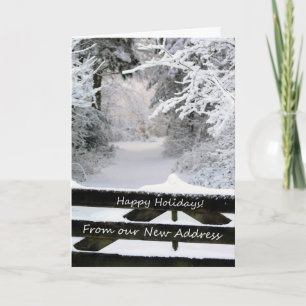 Felices vacaciones - Nueva tarjeta de Navidades de