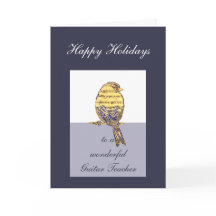 Felices Vacaciones Profesor de Guitarra Nota Music