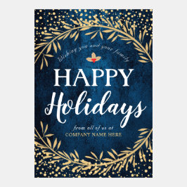 Felices vacaciones y gracias por los negocios