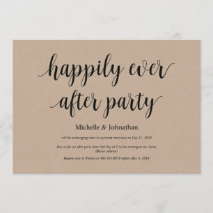 Felicices para siempre, invitaciones de boda a esc