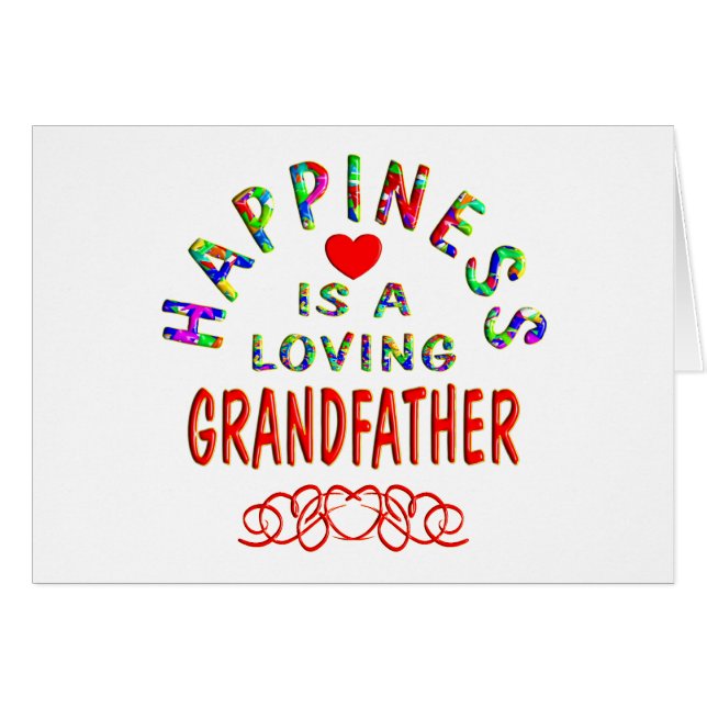 Felicidad de abuelo (Anverso (Horizontal))