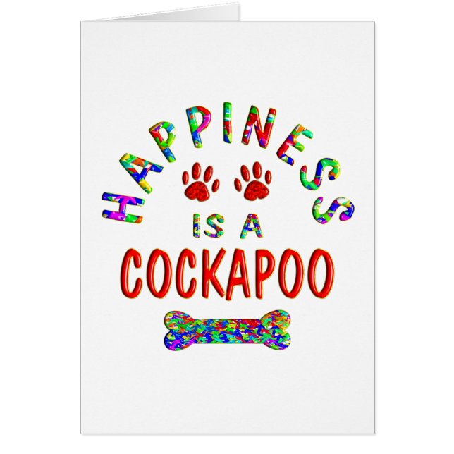 Felicidad de Cockapoo (Frente)