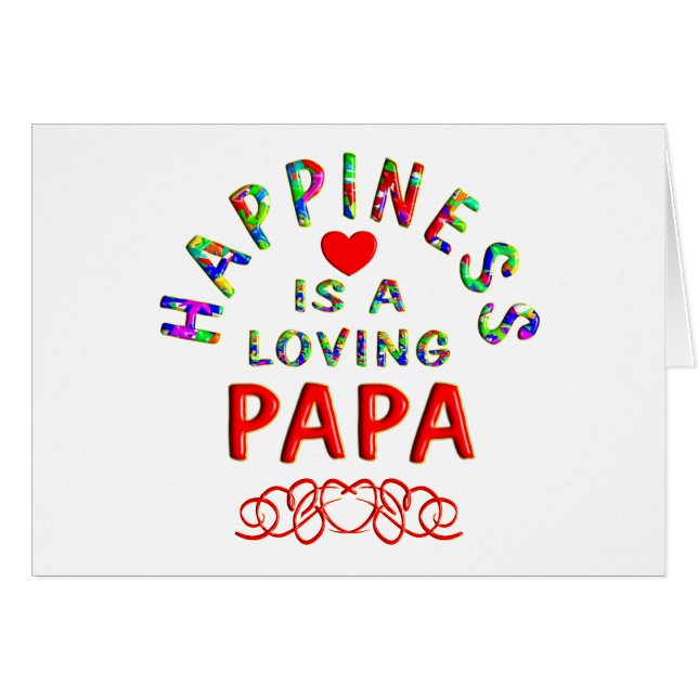 Felicidad de la papá (Anverso (Horizontal))