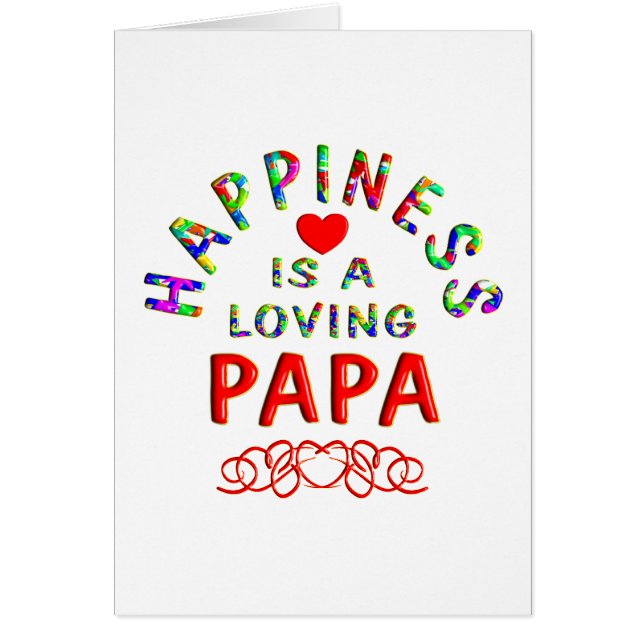 Felicidad de la papá (Frente)