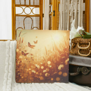 Felicidad del Prado Dorado – Arte Floral Vintage e