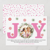 Felicidad Rosa y foto de corona floral de Navidad