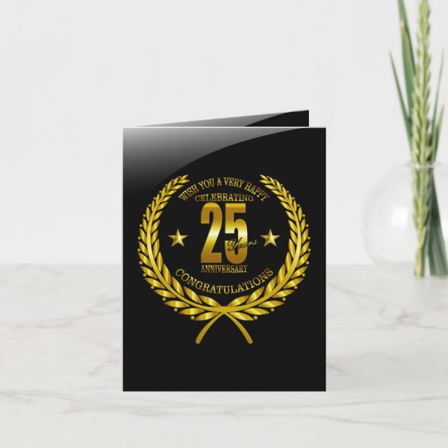 Felicidades al 25 Aniversario (Anverso)