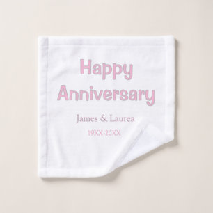 Felicidades aniversario boda nombre fecha año rosa