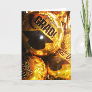 "FELICIDADES GRADUADO! Globos" Tarjeta de Felicita