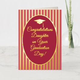 Felicidades hija día de graduación rosa