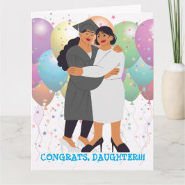 FELICIDADES HIJA!!! TARJETA