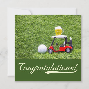 Felicidades por golf "Hole-in-One Your Golfing"