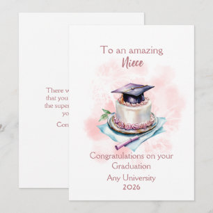 Felicidades por la graduación de la sobrina con go