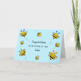 Felicidades por la llegada de tu tarjeta de bebé