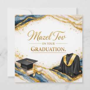 Felicidades por tu graduación Azul Dorado