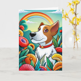 Felicidades por tu nueva tarjeta de beagle
