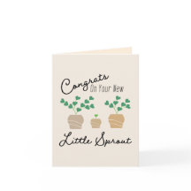 Felicidades por tu nuevo bebé retoño