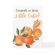 Felicidades por tu pequeño/a lindo/a | Tarjeta de 