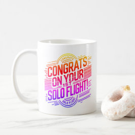 Felicidades por tu taza de café del primer vuelo s