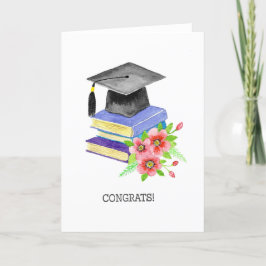 ¡Felicidades! Tarjeta De Graduación Para El Niño