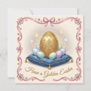 Felicitación caprichosa de Pascua feliz