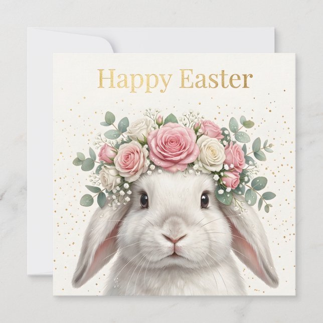 Felicitación caprichosa de Pascua feliz (Anverso)
