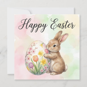 Felicitación caprichosa de Pascua feliz