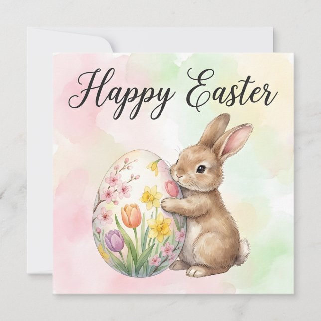 Felicitación caprichosa de Pascua feliz (Anverso)