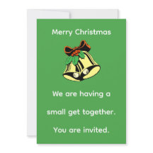 Felicitación de Navidad con Invitación