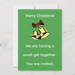 Felicitación de Navidad con Invitación