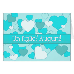 Felicitaciones a Baby Boy italiano