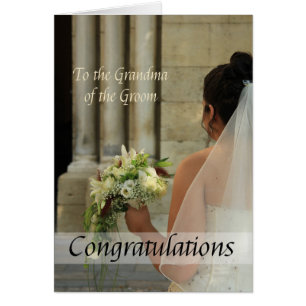 Felicitaciones a la abuela del boda novio