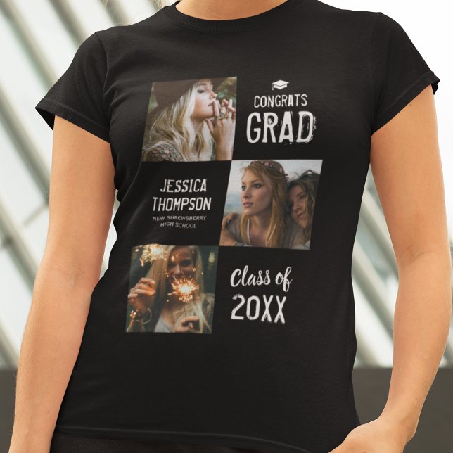 Felicitaciones A La Camiseta Grad Photo (Subido por el creador)