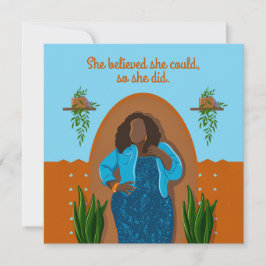 Felicitaciones a la mujer negra que creía que podí