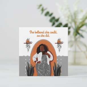 Felicitaciones a la mujer negra que creía que podí