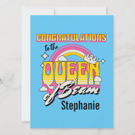 Felicitaciones a la tarjeta de la Reina de la Luz