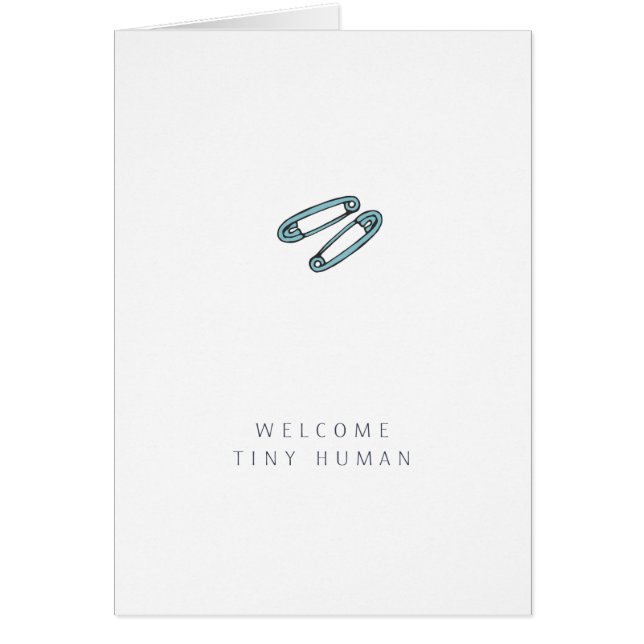 Felicitaciones a los bebés | Tarjeta de pasadores  (Frente)