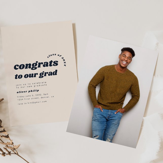 Felicitaciones a nuestra invitación para graduació (Subido por el creador)