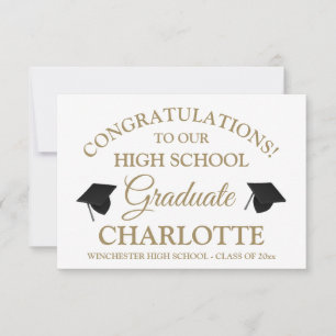 Felicitaciones a nuestro personalizado de graduaci